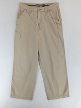 Old Navy Supplies Equipment Loose Beige Men&#39;s Relaxed Pants 90s Size 29&quot;... - $12.34