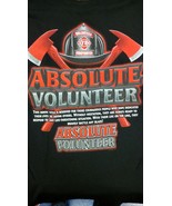 ABSOLUTE FIRE  Firefighter FIREMAN T Shirt--TOP QUALITy print IN STOCK S... - £20.56 GBP+