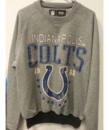 Brand NEW INDIANAPOLIS COLTS  Crew Neck Crewneck &#39;BIG TIME&#39; sweatshirt A... - £51.02 GBP