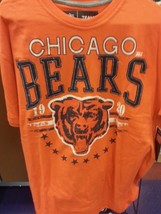 Chicago Bears  Distressed  Big Time  T Shirt Viintage Nfl Team Apparel - £19.46 GBP+