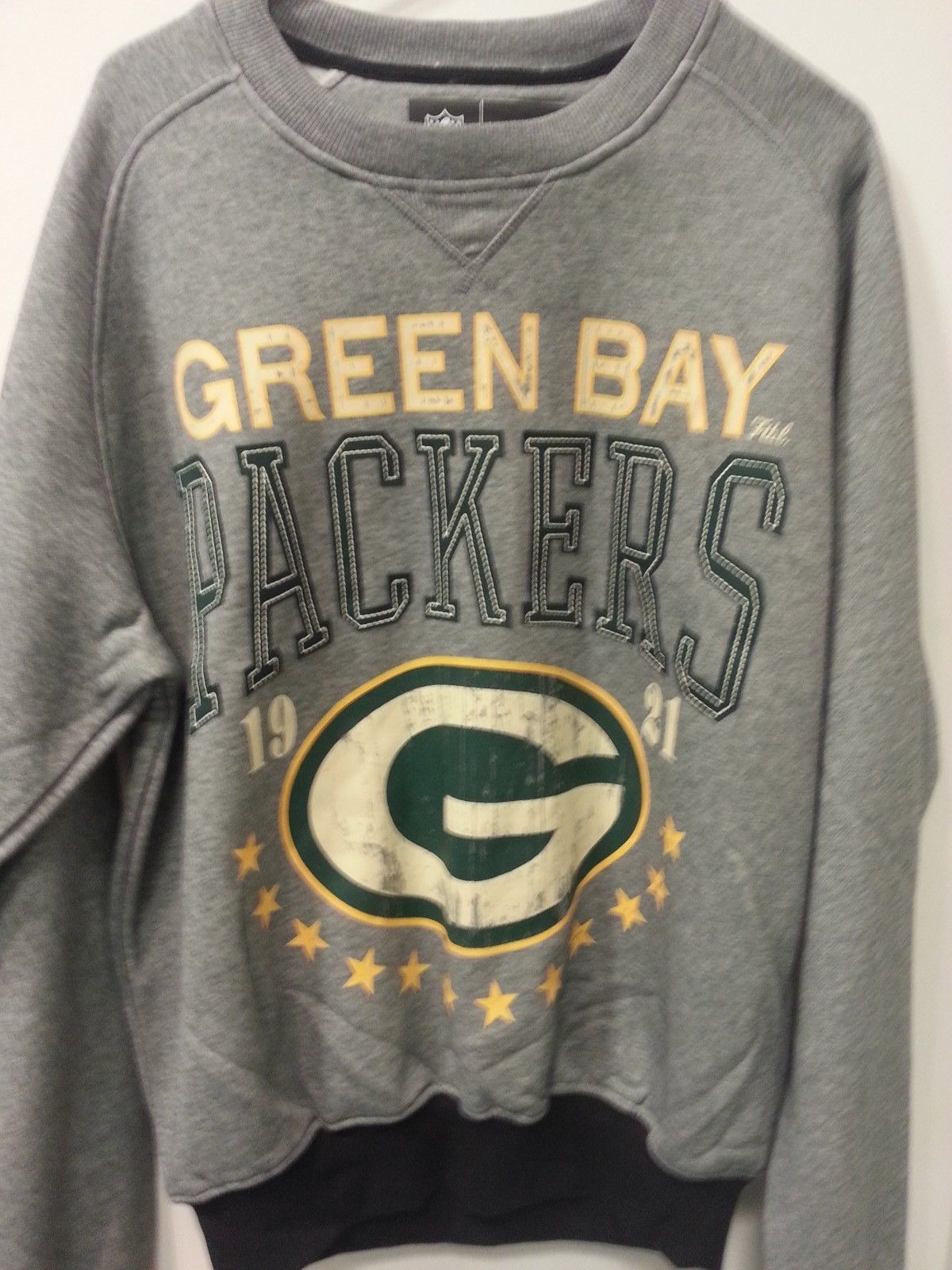 Brand NEW GREEN BAY PACKERS Crew Neck Crewneck 'BIG TIME' sweatshirt AUTHENTIC - $64.95