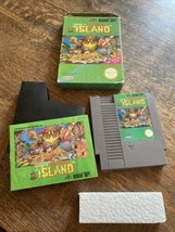 Adventure Island Nintendo Complete CIB NES First Print Nice Condition Authentic - $84.15