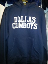 Dallas Cowboys Reverse Hoodie Sweatshirt Blue Officially Licensed Nfl S,L,Xl,2 X - £40.05 GBP
