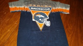Denver Broncos New Tie Dye Logo T Shirt  Nfl Team Apparel - £15.76 GBP+