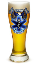 Ems Service Before Self Eagle True Heros Large  Pilsner Beer Glass - £18.16 GBP+