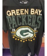 GREEN BAY PACKERS  DISTRESSED  BIG TIME  T-Shirt VIINTAGE NFL TEAM APPAREL - £19.63 GBP