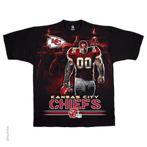 KANSAS CITY CHIEFS  New with tags TUNNEL T-Shirt BLACK shirt NFL TEAM AP... - $21.77+