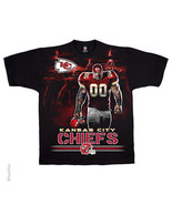 KANSAS CITY CHIEFS  New with tags TUNNEL T-Shirt BLACK shirt NFL TEAM AP... - $21.77+