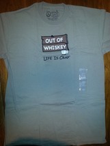 New Out Of Whiskey Life Is Crap T Shirt   Pretty Funny  Shirt - £13.65 GBP+