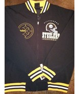 New PITTSBURGH STEELERS HARDKNOCK  FLEECE JACKET NFL TEAM APPAREL - £86.40 GBP