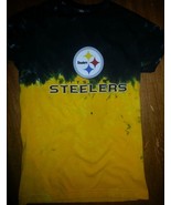 PITTSBURGH STEELERS WOMENS JUNIORS  PETITE Tie Dye  T-Shirt NFL Licensed... - $19.79+