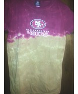 SAN FRANCISCO 49ERS WOMENS JUNIORS  PETITE Tie Dye  T-Shirt NFL Licensed... - $24.99