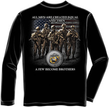 New Marines Usmc Brotherhood Licensed Long Sleeve T Shirt - $30.68+