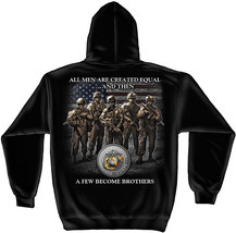 New USMC BROTHERHOOD  MARINES  HOODIE SWEATSHIRT-  - $41.57+