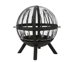 Fire Ball with Tree Branches Fire Pit - £405.16 GBP