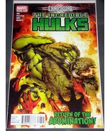MARVEL #618 -CHAOS WAR - THE INCREDIBLE HULKS - RETURN OF THE ABOMINATION! - $21.88 CAD