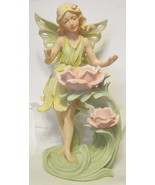 Garden Fairy Nymph Floral Figurine Nature Scene Resin Multicolor 15 Inch... - £98.08 GBP