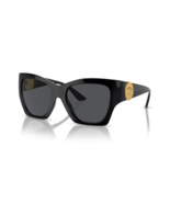 Versace Sunglasses VE4452 GB1/87 Black Frame W/ Dark Grey Lens - $128.69
