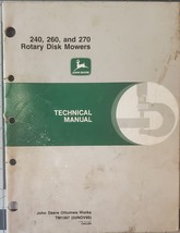 John Deere TM1367 Technical Manual Rotary Disk Mowers Nov. 1995 - £33.08 GBP