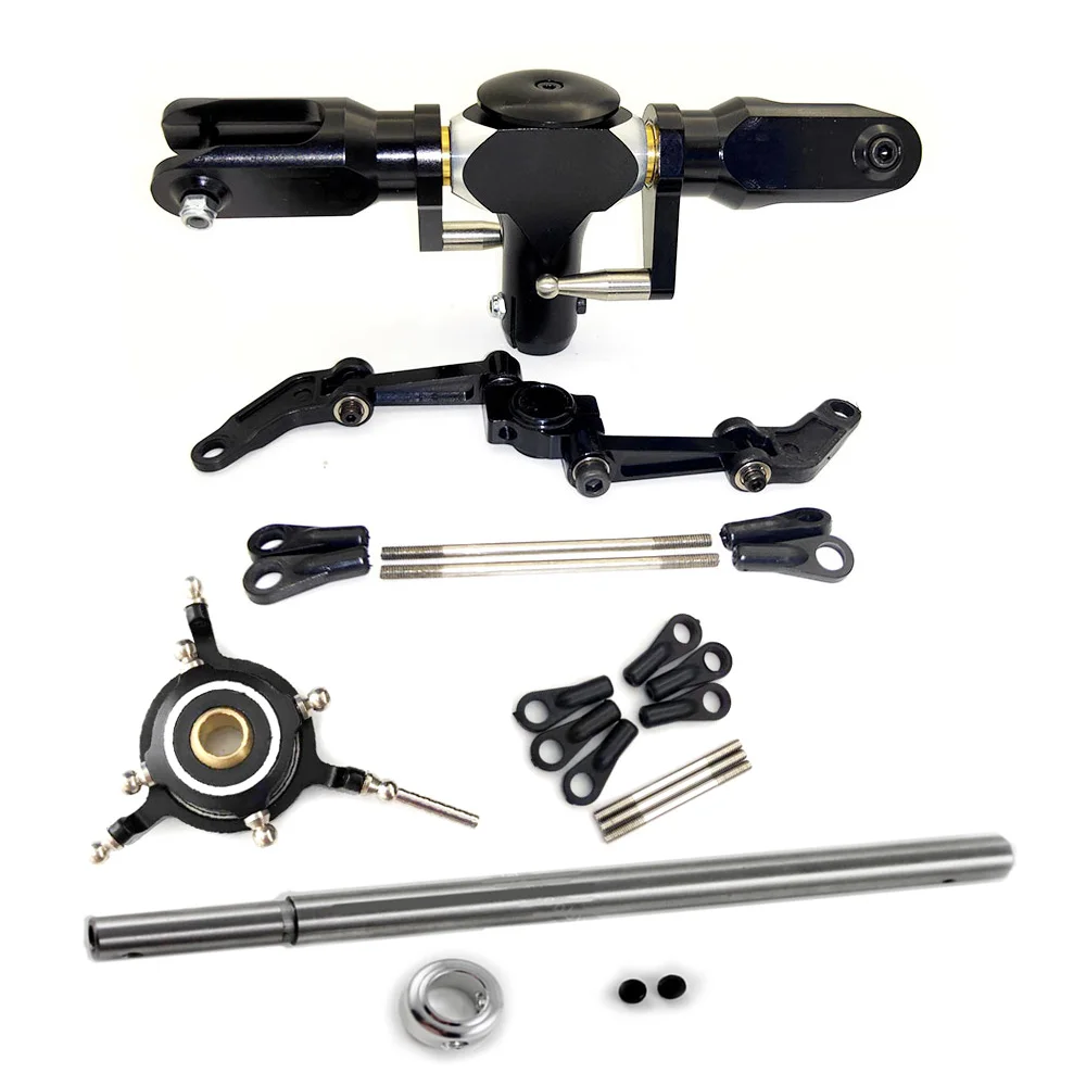 DIY RC 500 FBL Metal Main Rotor Head Set for Align Trex 500 RC Helicopter - £64.72 GBP