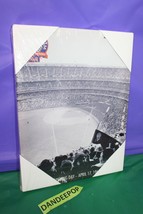 New York Mets Baseball Anniversary Opening Day Canvas 12 x 9 - £17.11 GBP