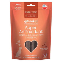 Get Naked Super Antioxidant Grain-Free Dental Stick Dog Treats Chicken 1ea/6.6 o - £7.87 GBP
