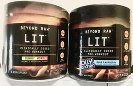 GNC BEYOND RAW LIT PREWORKOUT (2PACK) 15 SERV  Mix-Flavor SEALED - $25.99