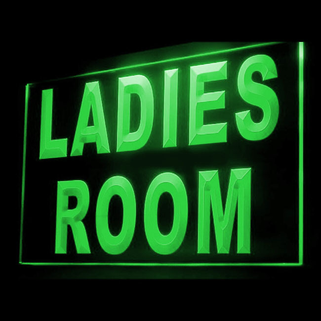 120056B Ladies Room Washroom Toilet Hand Dryer Lounge Bathroom LED Light... - $21.99