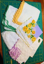 Vintage Hankies Set #4p - $16.47