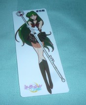 Sailor moon bookmark card sailormoon crystal Pluto (front full side) - £5.47 GBP