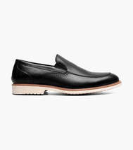Stacy Adams Wellington Moc Toe Slip On Black Leather 25714-001 image 7