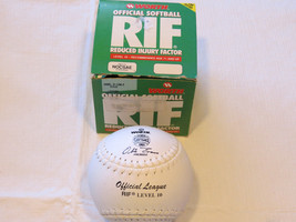 Worth level 10 RIF Reduced injury factor official R-12WLD white softball... - $11.83