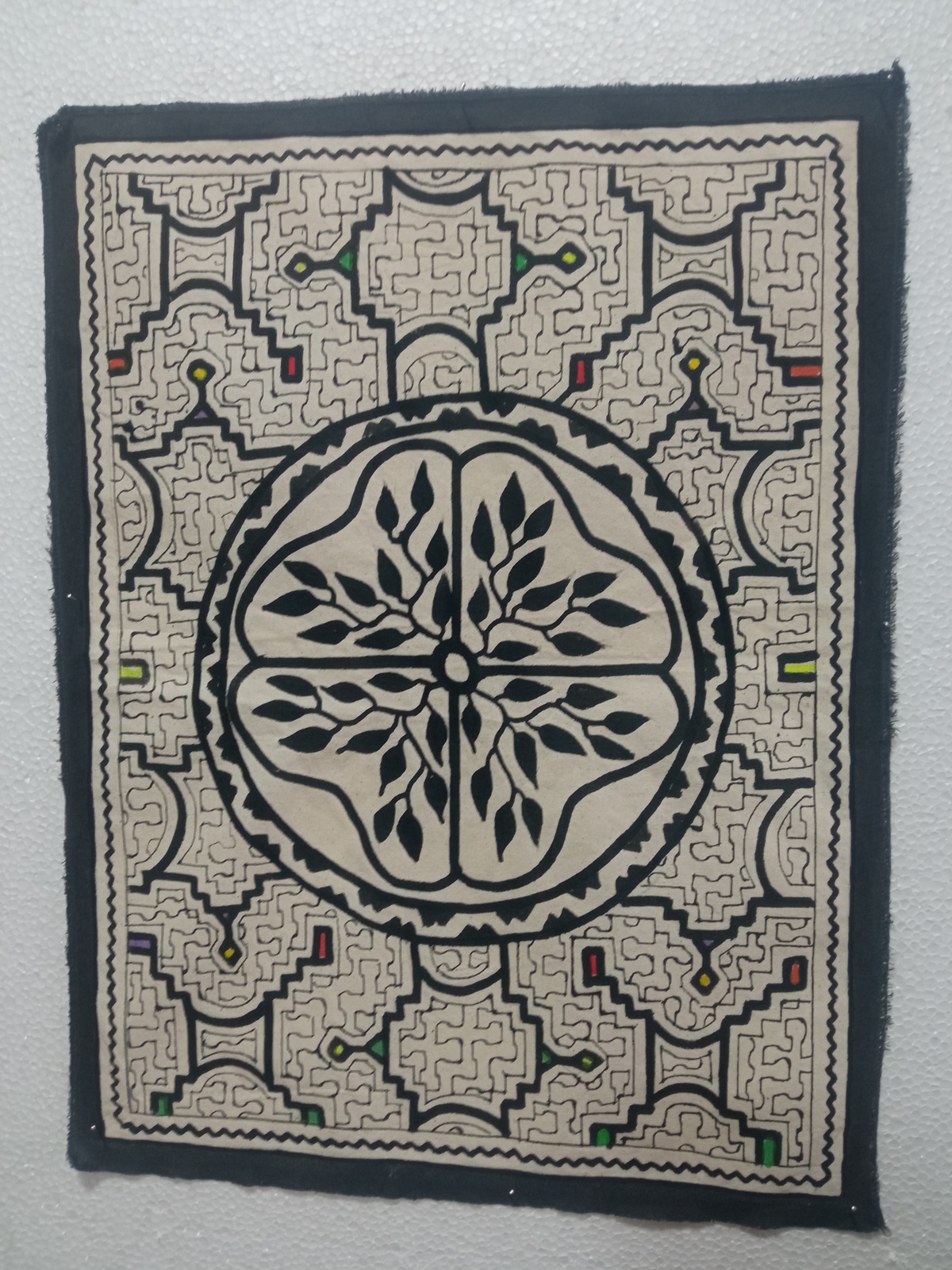 Shipibo Unique painted  cloth 83 - $29.90