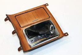 2006-2010 INFINITI M35 M45 AUTOMATIC SHIFTER BOOT COVER TRIM WOOD BEZEL P1884 image 2