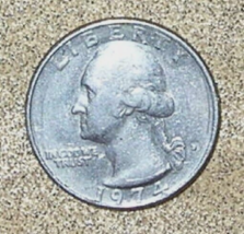 Lot: 1974 D Washington Quarter Filled D Error + 1932 D Wheat Error; Old Coins - £35.92 GBP