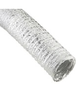 Aqua Plumb AVH 425 GlobalFlex 4&quot; x 25ft Flexible Silver Duct Dryer Vent ... - $463.32 MXN