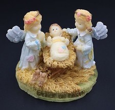 Paula&#39;s CMP Baby Jesus Angel 3D Collectible Resin Figural Display - $14.84