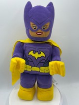 LEGO DC Super Heroes Batgirl Large 14&quot; Plush Doll Figure Stuffed Toy with Tags - £4.49 GBP
