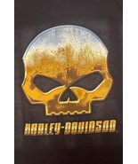 Harley-Davidson H-D T-Shirt Loveland Colorado 4XL 2022 Copper Skull 100%... - £31.51 GBP