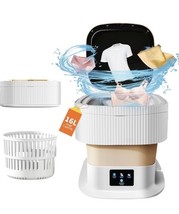 Portable Washing Machine 16L Upgraded Mini Washer with Spin Basket Laundry - $67.90 CAD