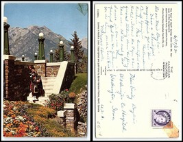 CANADA Postcard - Canadian Rockies, Banff Springs Hotel, Bagpiper O30 - £2.35 GBP