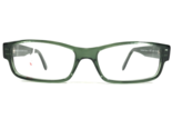 Morgenthal Frederics Eyeglasses Frames COL 844 NICO Green Rectangular 54... - £69.57 GBP