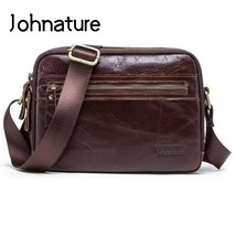 2022 New Leather Satchels Vintage Solid Soft Zipper Fashion Shoulder &amp; Crossbody - £77.35 GBP