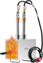 2 Burner Farrier Forge, 2600℉ Tool and Knife Makin - $240.20