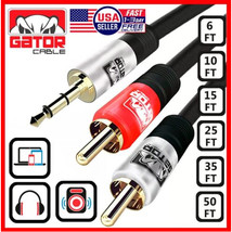 C2G 40613 3FT VELOCITYANDTRADE; ONE 3.5MM STEREO MALE TO TWO RCA STEREO ... - $39.02
