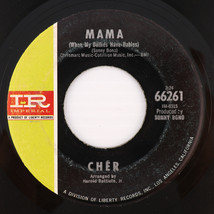 Cher – You Better Sit Down Kids / Mama - 1967 - 45 rpm 7&quot; Single Monarch 66261 - $2.77