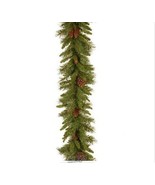 National Tree Company 9&#39; Traditional Pine Cone Christmas Garland - £44.58 GBP