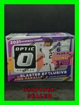 Panini 2021 Donruss Optic Baseball Blaster Box Rated Rookies Pink Parall... - £47.30 GBP