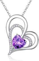 Valentine&#39;S Day Jewelry Gifts for Her Girlfriend Wife, 925 Sterling Silver Love - £19.32 GBP