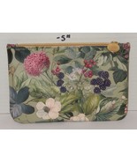 IPSY Cosmetic Makeup Bag Flat Pouch Change Purse 6&quot; x 4&quot; Floral Zip Closure - $181.31 MXN